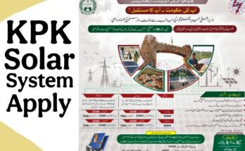 How to apply for free solar system KPK